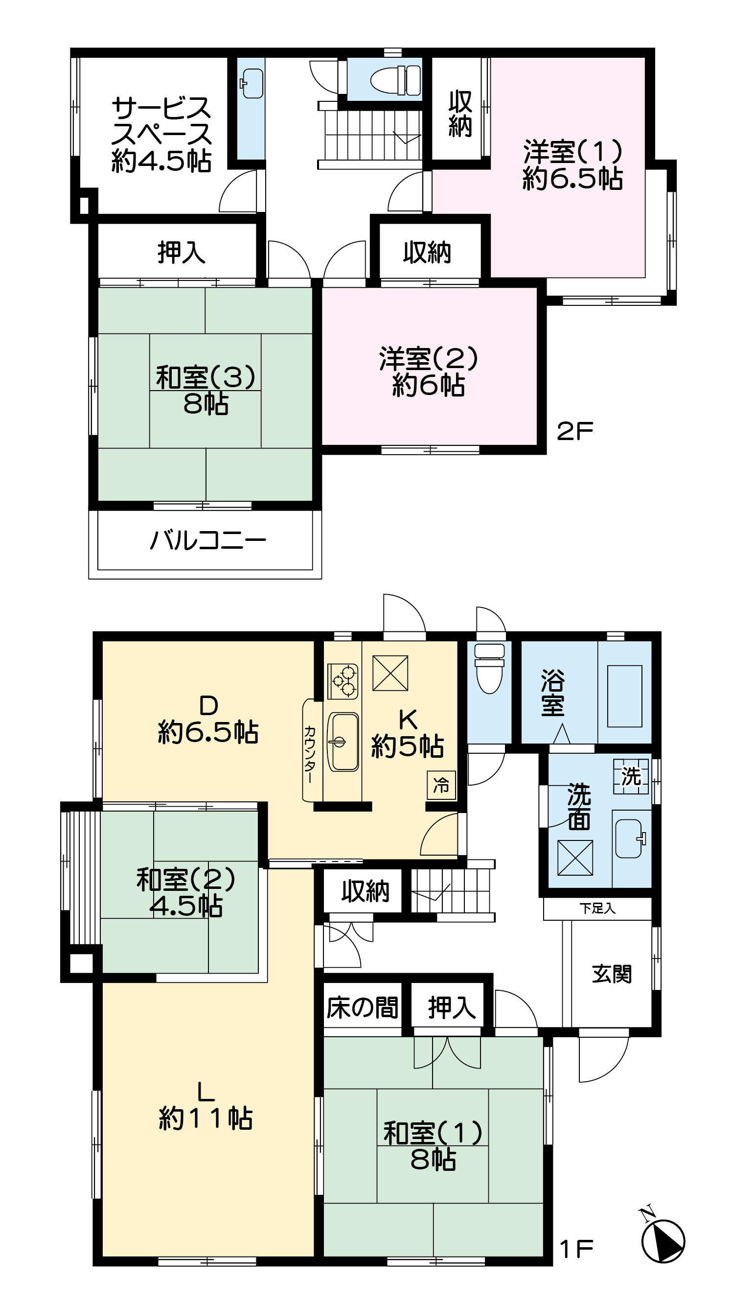 間取図（平面図）　